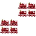 thumbnail image 1 of 2 Count Christmas Tree Pendant Toy Car Topper Decorations Red, 1 of 8