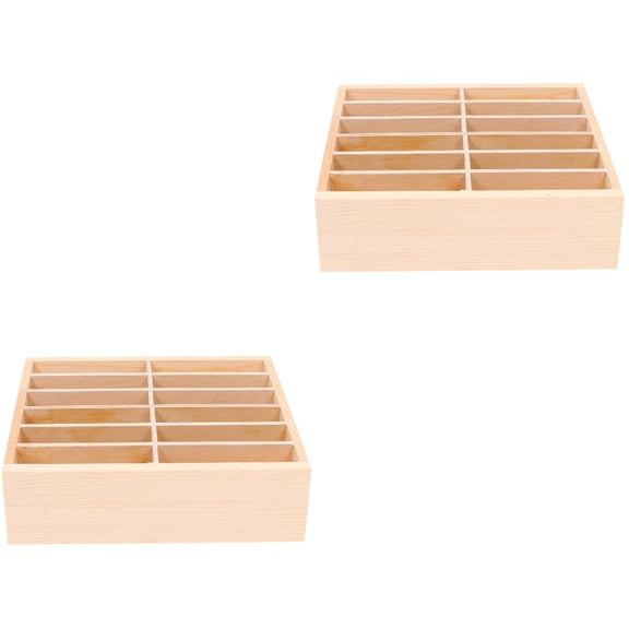 FESTFENDS Rectangular Phone Display Box Composite Material 2Pcs 8.3X6.1X3.5In