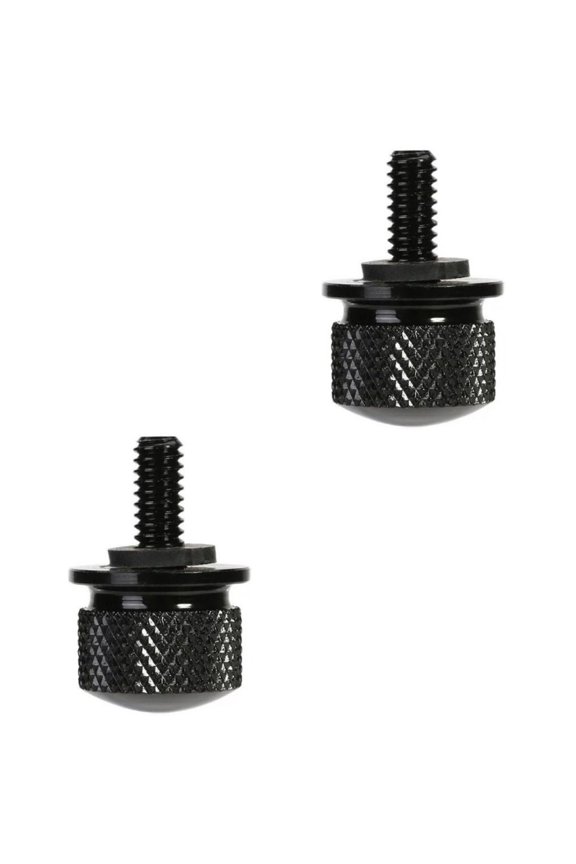 2 Count Corrosion Resistant Screw Billet Aluminum Screw Black