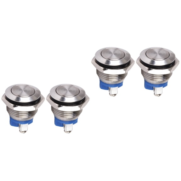 2 Count Covered Button Kit Car Horn Switch Doorbell
