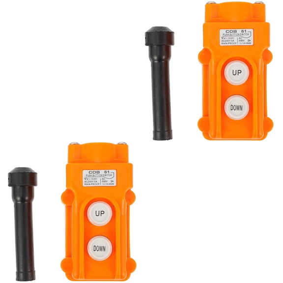 2 Count Creative Crane Accessory Practical Flight Motor Switch Orange