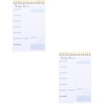 thumbnail image 1 of 2 Count Daily Desk Notepad Planner Notes Weekly Notebook Work, 1 of 8