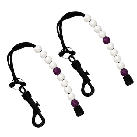 2 Count Deluxe Bead Golf /Stroke Counter Counting Tool Training Aids