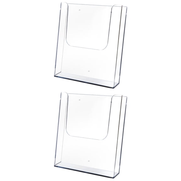 2 Count Desk Literature Holder Office File Manager Premium Material