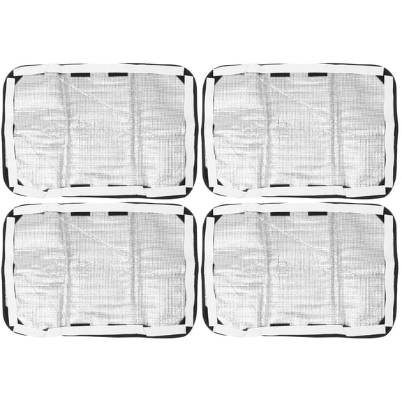 2 Count Detachable Blinds Trailer Door and Window Visor Travel