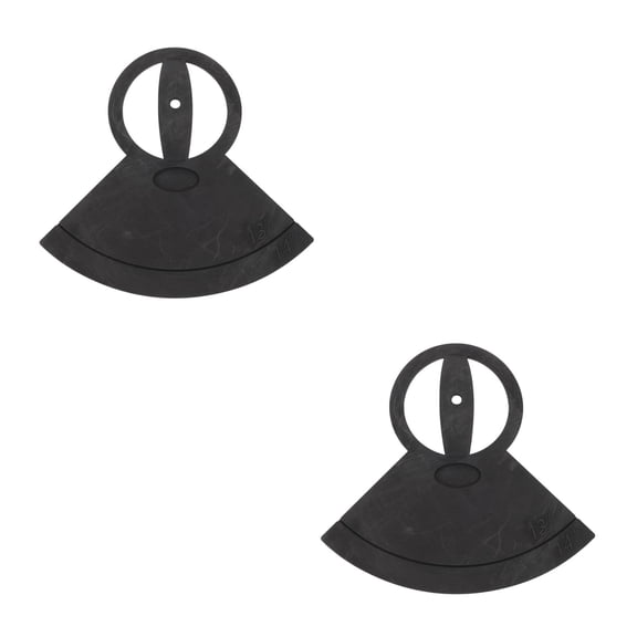 2-Pack Drum Dampener Gel Pads for Cymbals, Noise Reduction Volume Control, Sound Dampening Set for Drummers