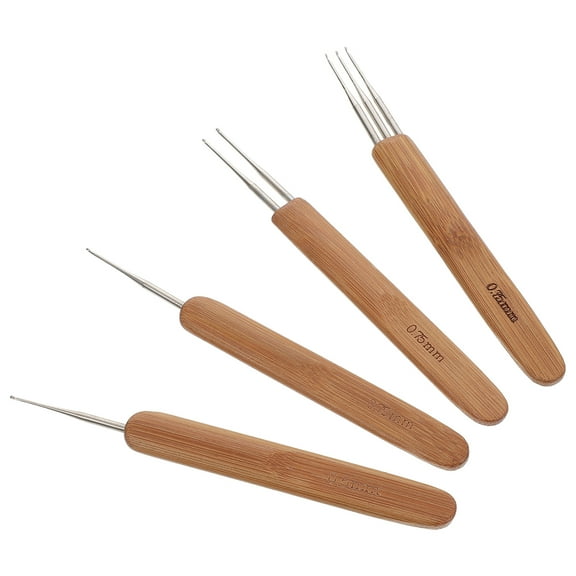 2 Count Ergonomic Dreadlock Crochet Hair Braiding Tool Dreadlocks Needle