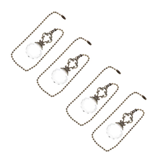 2 Count Fan Light Pull Chain Hanging Bathroom Lamp Pendant