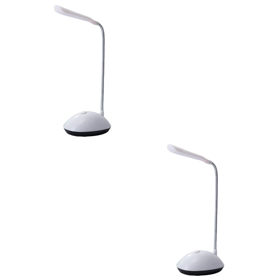 2 Count Foldable Table Lamp Desktop LED Light for Student Nightlight Stand Small Electronic