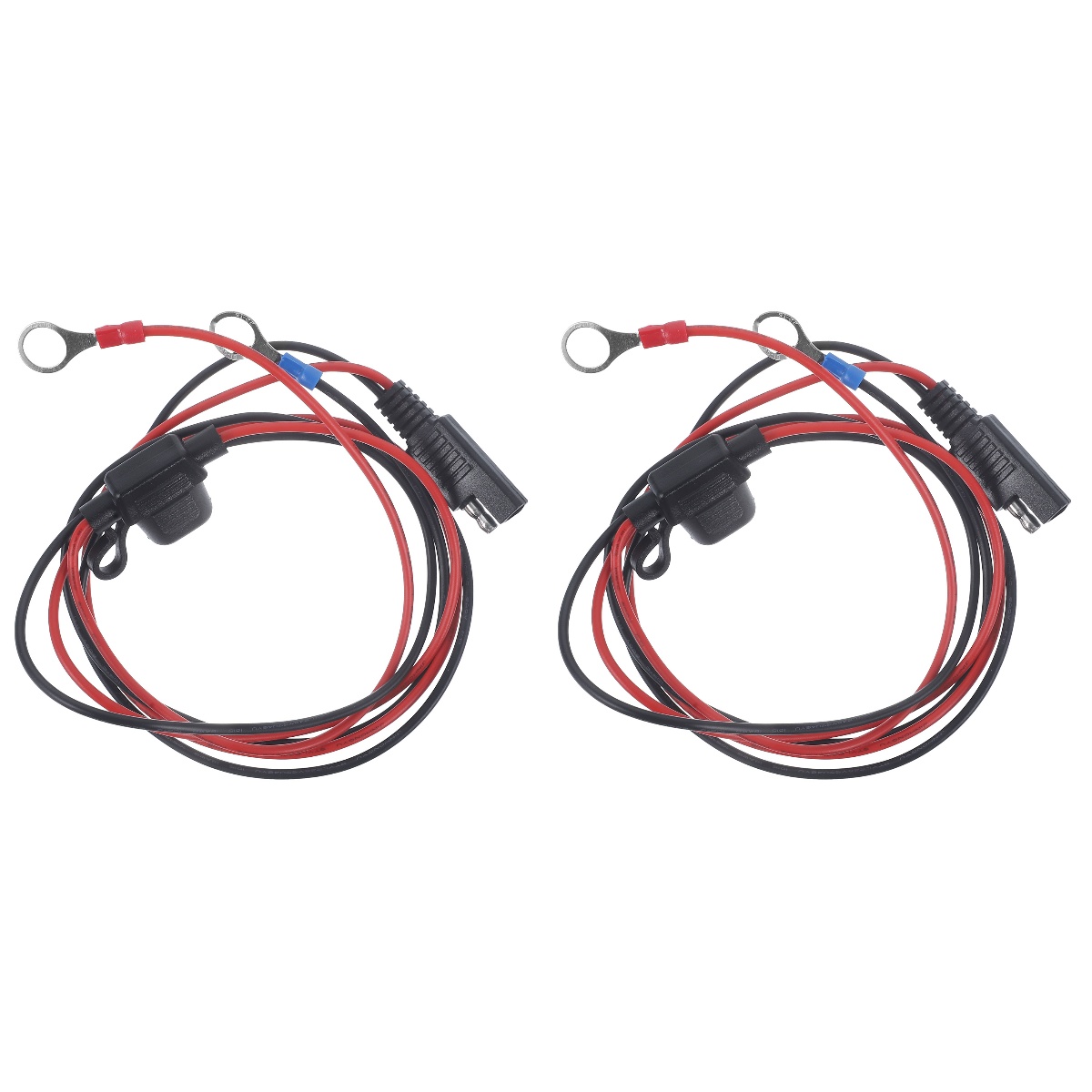 2 Count Fuse Wire Outdoor Extension Cord Solar Panel Extension Cable