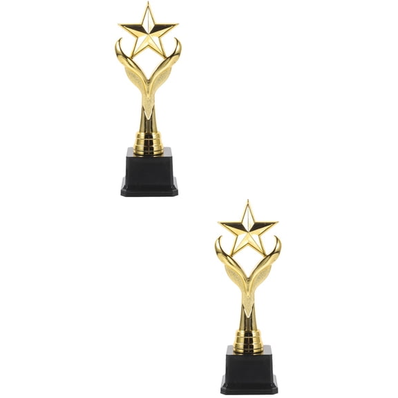 2 Count Game Student Trophy Toy Trophy Child 25X7.5X7.5CM