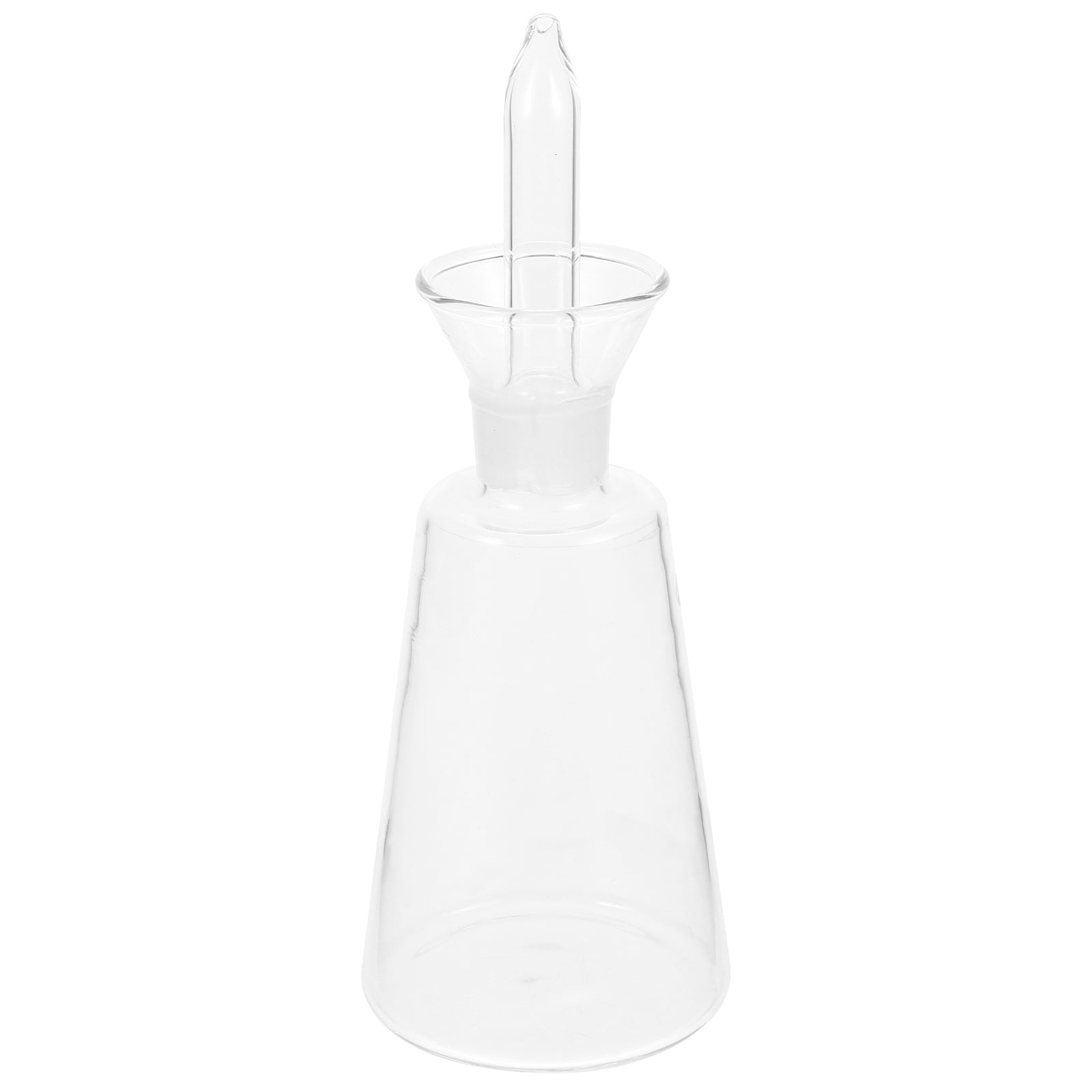 2 Count Glass Containers for Liquids Syrup Measuring Oil Dispenser Bottle Storage