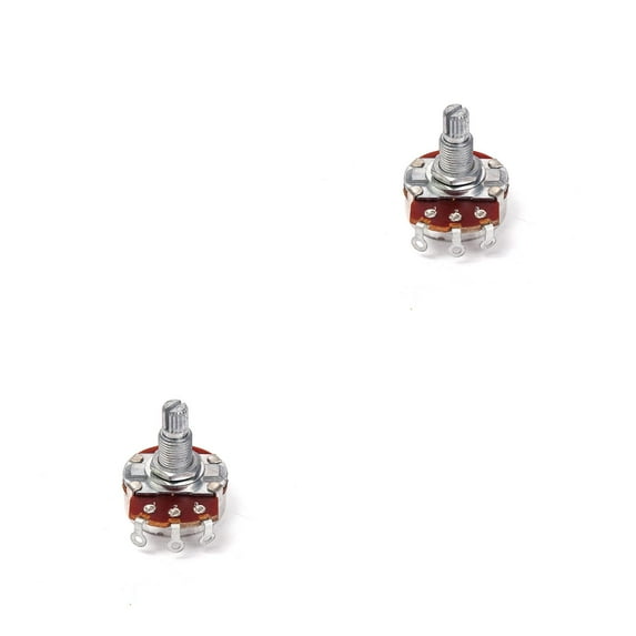 2 Pieces 500k Potentiometer Bass Knob Guitar Electronics 3.10X2.90X2.40CM