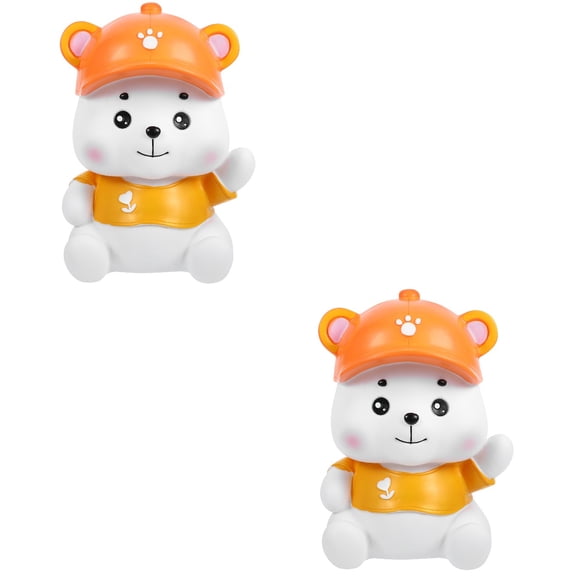 2 Pack Gumball Candy Machine Bank Bank for Kids Room Decoration and Fun