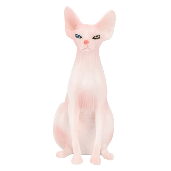 2 Count Hairless Cat Toy Angel Plush Small Dog Toys Child Pink
