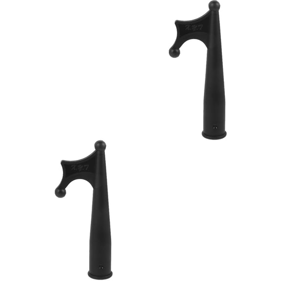 FELTECHELECTR Boat Hook for Docking and Sailing, Black Nylon, Multifunctional and Durable, 2Pcs