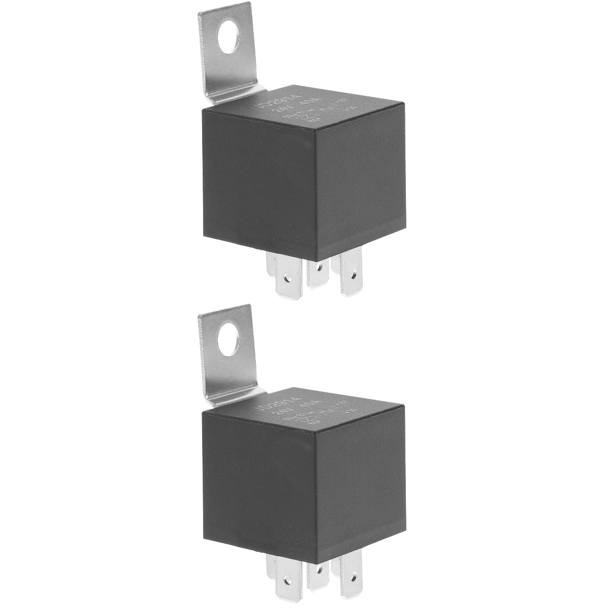 2 Count Headlight Relay Car Relay for Auto Fuel Pump Relay 5 Pin Relay
