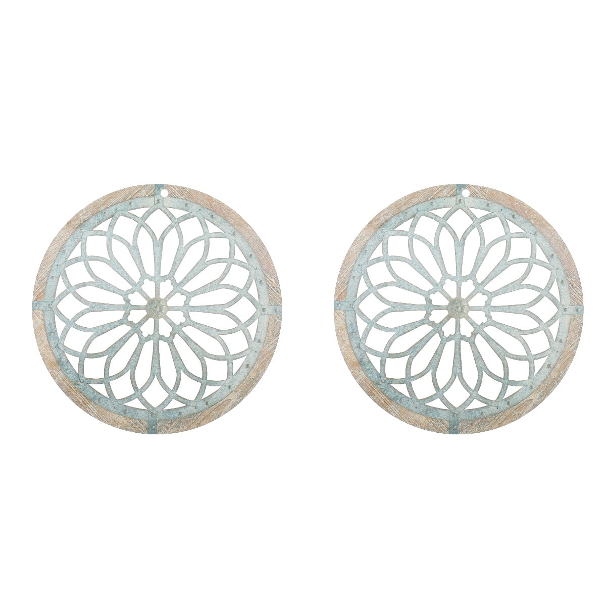2 Count Home Decor Wall Decor Wall Art Wall Mount Decoration Pattern Disc Decorate Acrylic ...