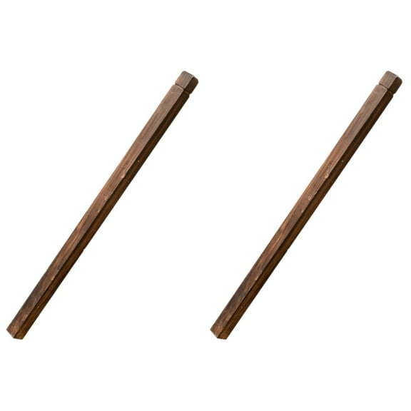2 Count Homedecor Decoration for Fence Posts Wood Garden Flexible