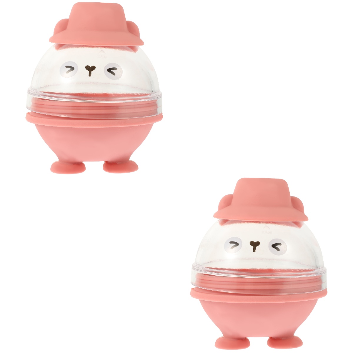 2 Count Ice Cube Mold Ball Shape Hockey Pucks Maker Machine for