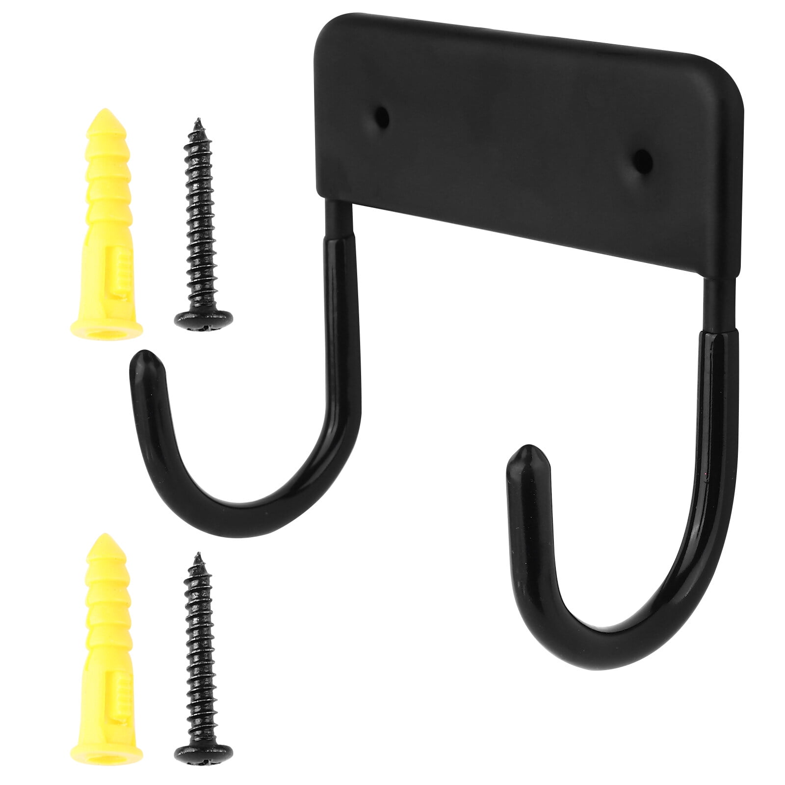 2 Count Iron Hook Ironing Board Holder Wall Organizer Shelf Brackets