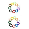 thumbnail image 1 of 2 Count Key Rings for Crafts Color Identifiers Accessories, 1 of 8