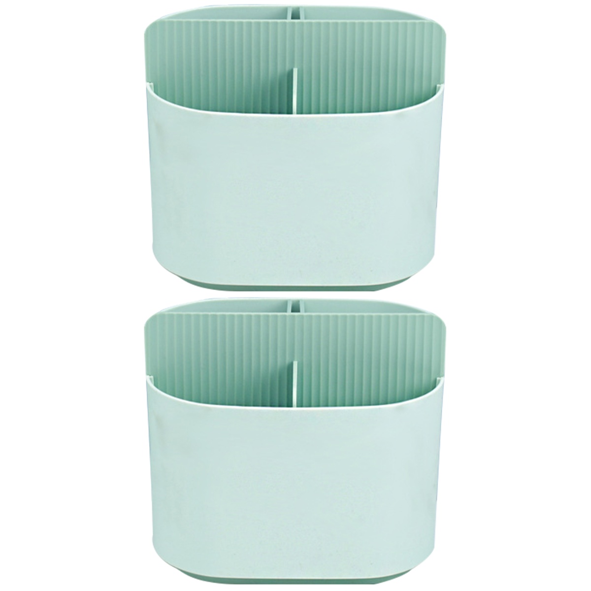 2 Count Kitchen Storage Box Cutlery Organizer Gear Small Dishwasher