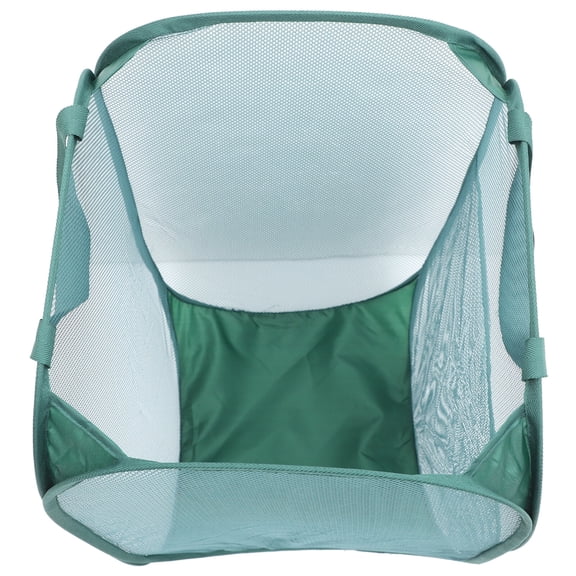 2 Count Laundry Basket Foldable Baskets Mesh Collapsible Polyester Steel Wire