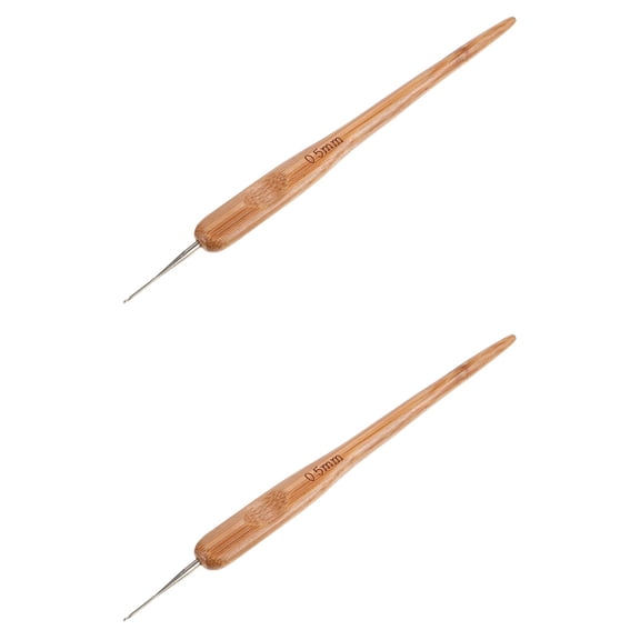 2 Count Machine Crochet Dreadlocks Hook Practical Hair Locking Tool