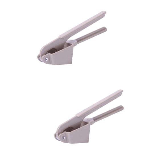 2 Count Meat Peeler Garlic Mincer Tool Cutter Presser Multifunction Stainless Steel
