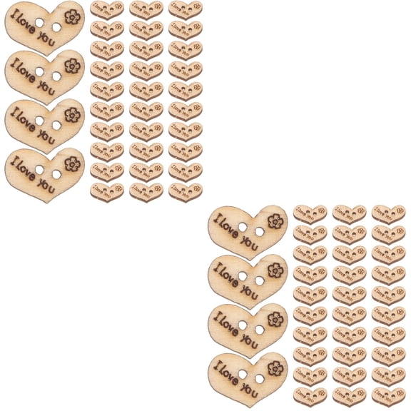 unbranded 200 pcs  Sewing Clothing Buttons Diy Coat Buttons Letter Coat Buttons Home Accessory