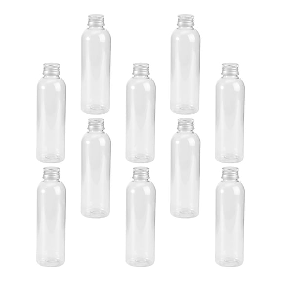 RENACLIPY Set of 30 Transparent Plastic Refillable Storage Bottles for Travel, Organization, and Easy Refilling