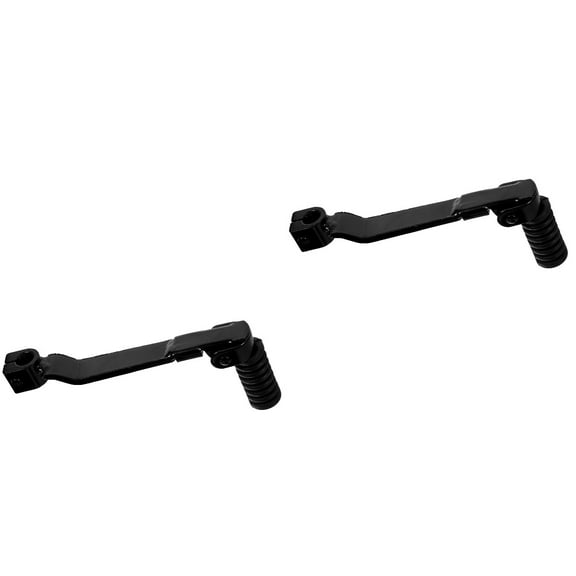 2 Count Motorcycle Gear Lever Shifter Pegs Bike Dirt Accessories Black
