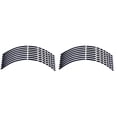 thumbnail image 1 of 2 Pack Reflective Motorcycle Rim Tape Stickers, PVC Material, Easy to Apply Wheel Rim Decals for Bikes, 1 of 8