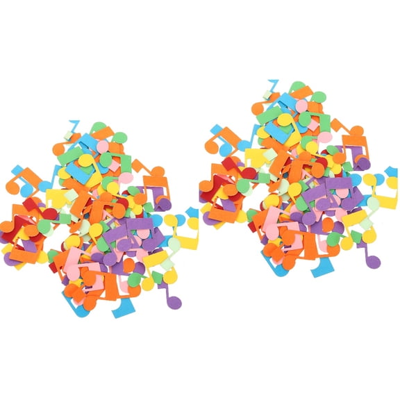 LITINKIMI Music Note Confetti Assorted Color for Party Decoration 400Pcs