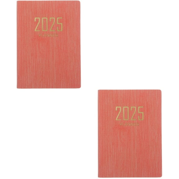 2 Count Note Books Writing Mini Notebooks Campus Shopping Pink