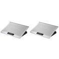 thumbnail image 1 of FUEENIRVA Foldable Laptop Stand With Silent Noise Reduction For Office Use 2Pcs, 1 of 8