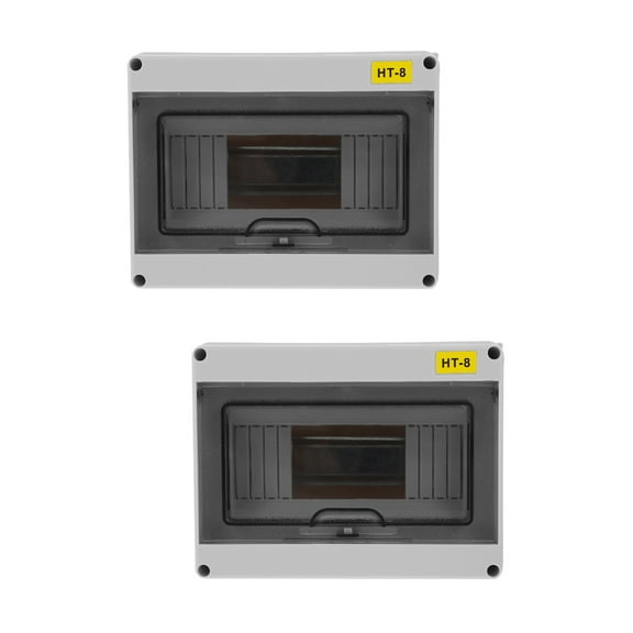 2 Count Outdoor Extension Waterproof Electrical Distribution Box