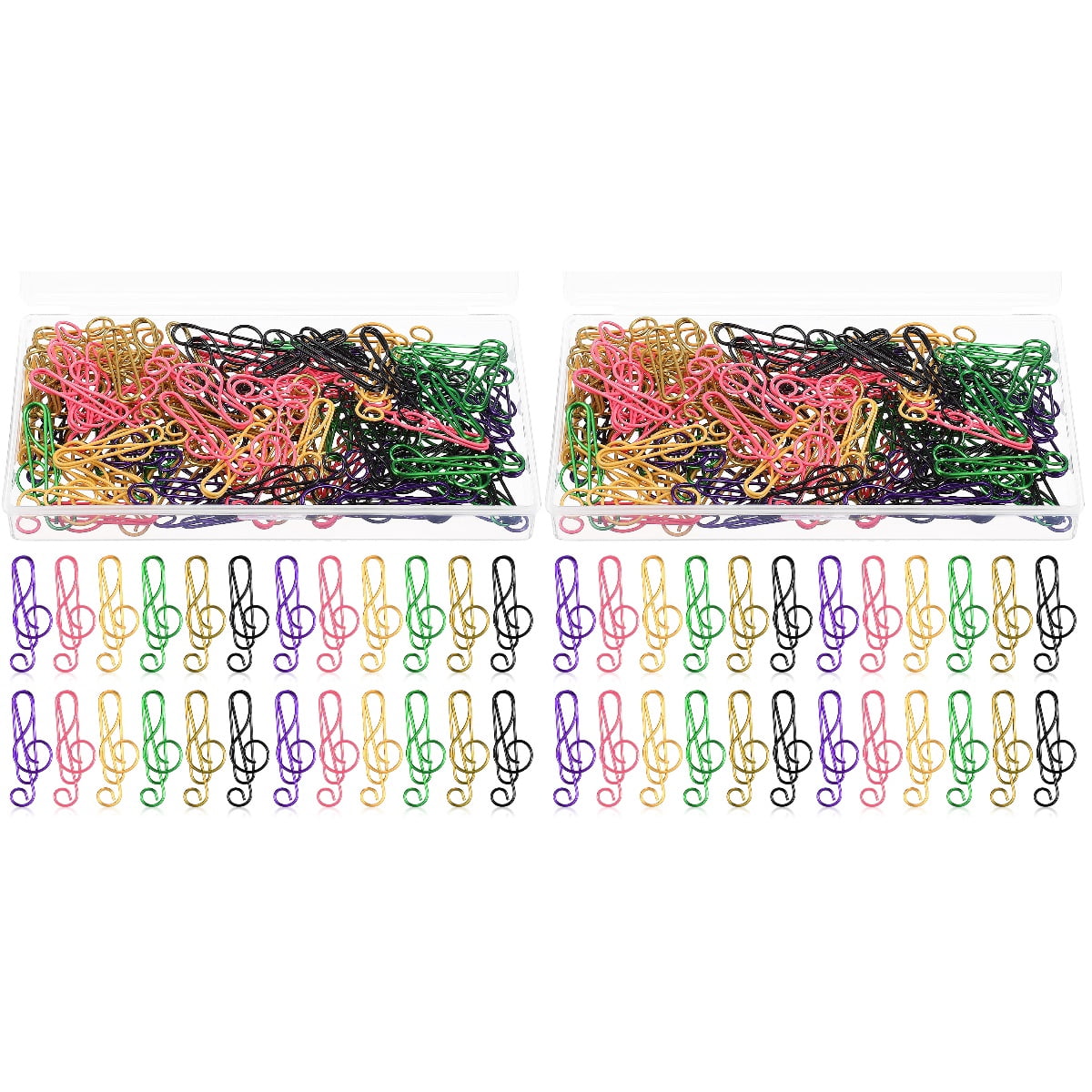 2 Count Paper Clamps Note Paper Clip Stable and Sturdy Paper Clips ...