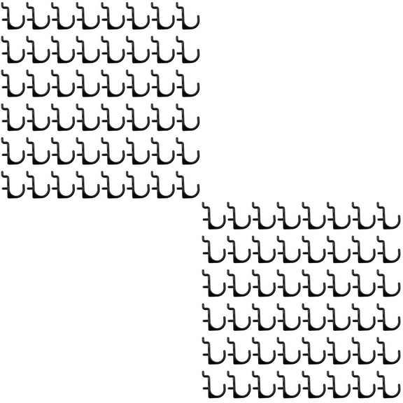 2 Count Peg Board Hook Pegboard Small Hooks Storage Rack Office