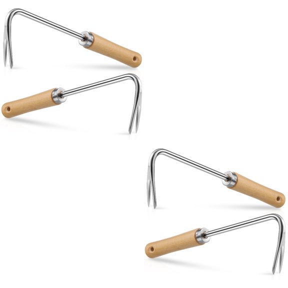 2 Count Picker Straw Hook Easy-to-use Weeder Grass Removal Tool