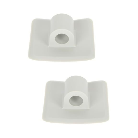 2 Count Plastic Kayak Accessory Canoe Accessories Boat Motor Buckle Fixed Trolling