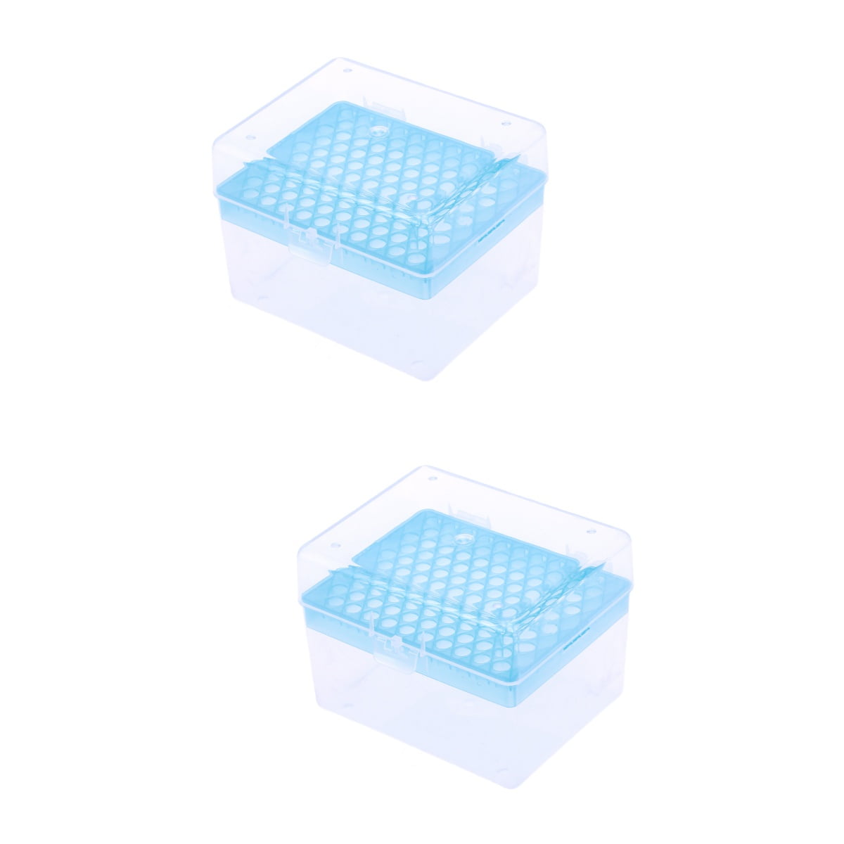 2 Count Plastic Straws Laboratory Supplies Small Pipettes Tip Container