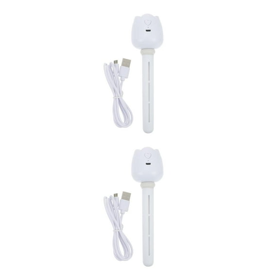 2 Count Portable Humidifier Conditioner Automatic Office White