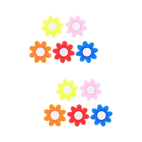 2 Count Racquetball Flower Shock Absorber Antivibration Tennis Racket Miss