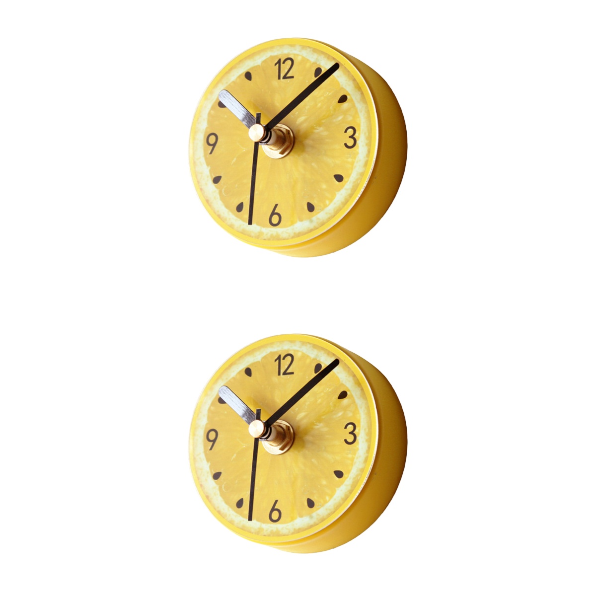 2 Count Refrigerator Clock Fridge Refridgerator Refrigerador White Board