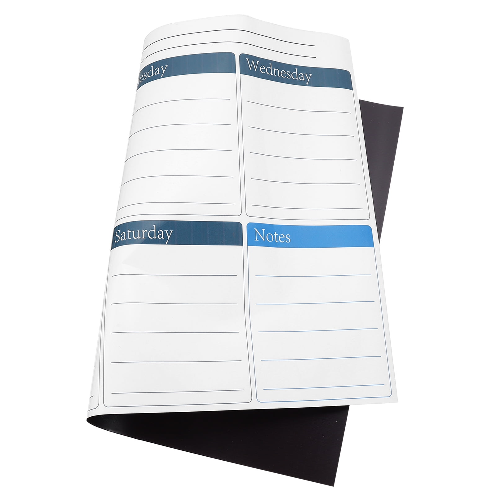 2 Count Refrigerator Dry Erase Calendar Fridge Calendars Monthly Planner Erasable