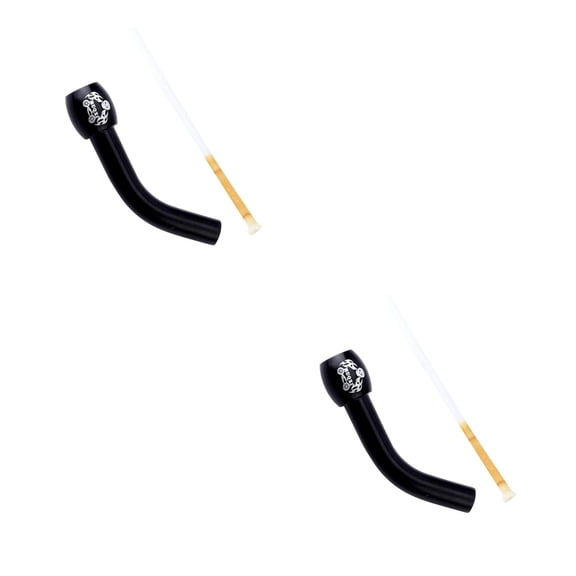 2 Count Road Bike Accessory Rear Derailleur Extension Black