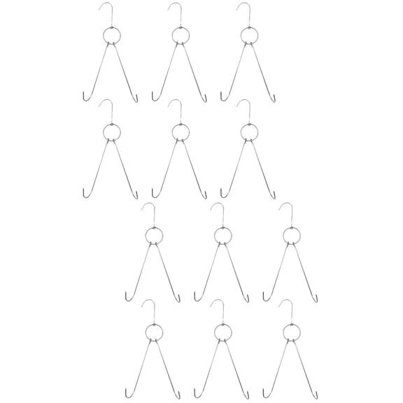 WRISTBIQUE Stainless Steel Hooks for Restaurant Kitchens 12Pcs