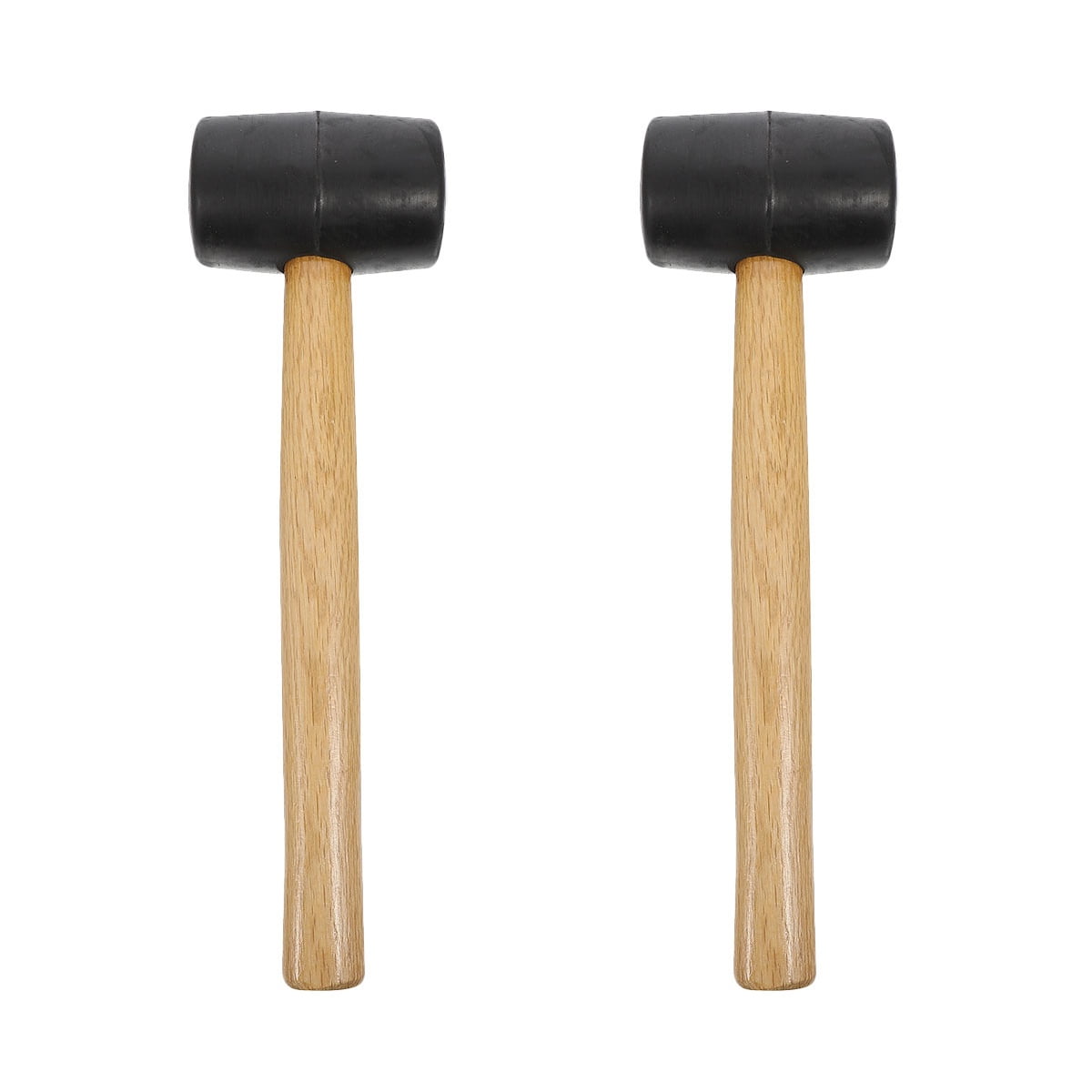 2 Count Rubber Hammer Kid Bath Toys Kids Beach Small Mallet Large